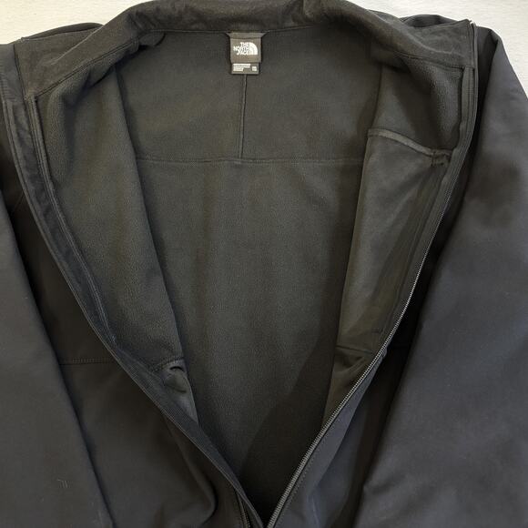 North Face Jacket Mens XXL Black Apex Bionic Softshell Mock Neck Water Resistant - Picture 4 of 10